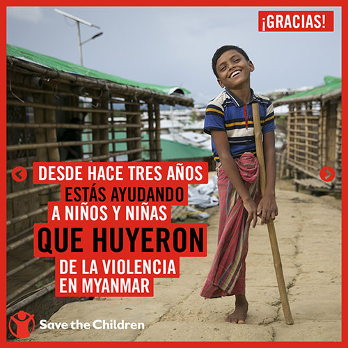 Rohingya - Gracias socios