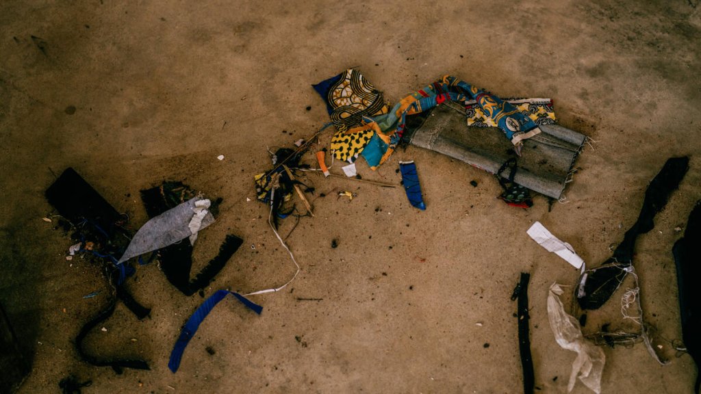 Destrucción debido al conflicto en la RDC