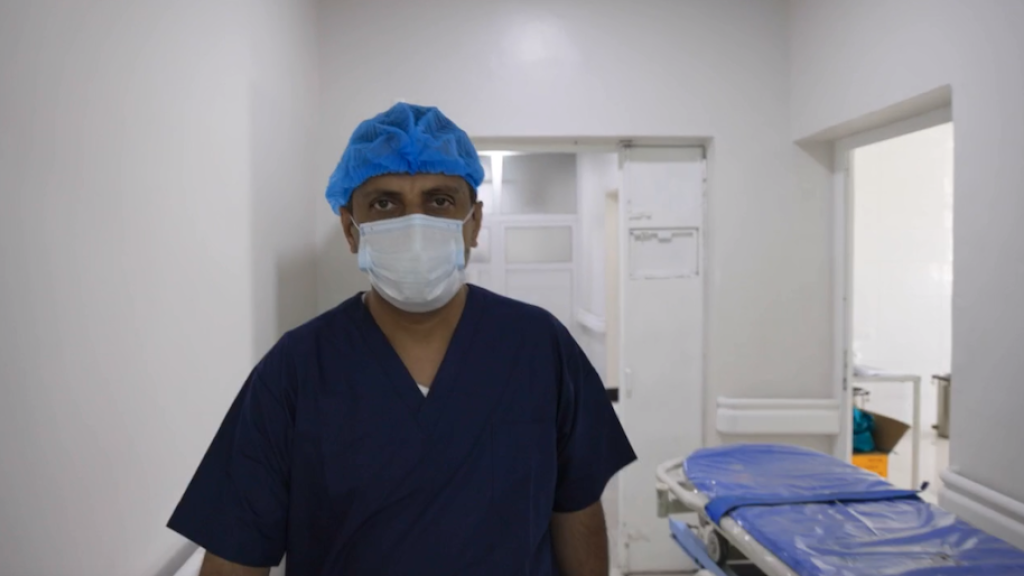 Malek, cirujano en Yemen
