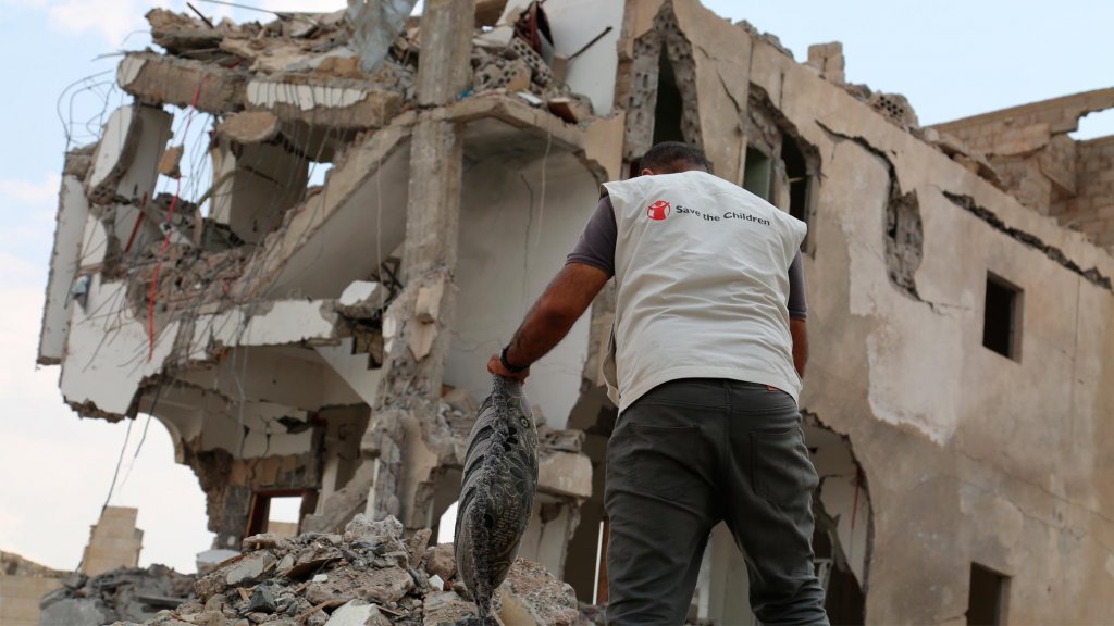 Yemen destruida por un ataque áreo Yemen destruida por un ataque áreo