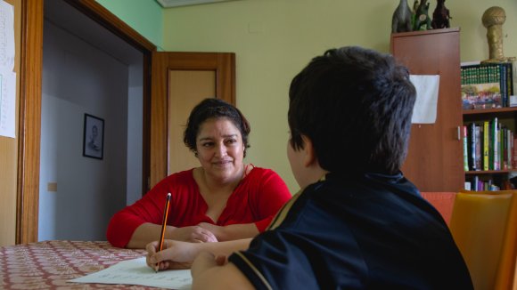 Raquel - testimonio de Save the Children