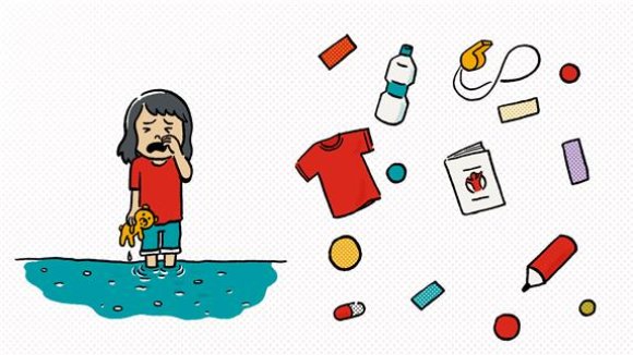 Ayudar a niños y niñas en catástrofes naturales