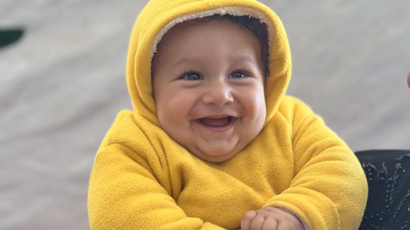 Sameer en Gaza, con tan solo seis meses Sameer en Gaza, con tan solo seis meses