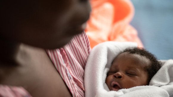 Phenny y uno de sus hijos