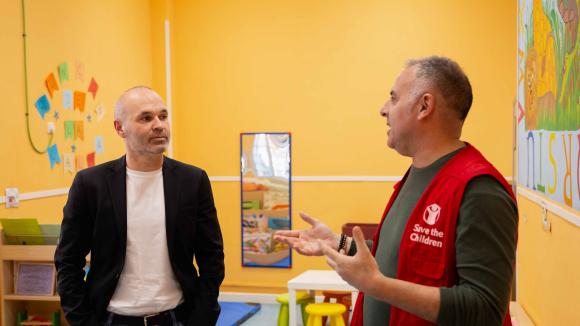 Iniesta Save the Children