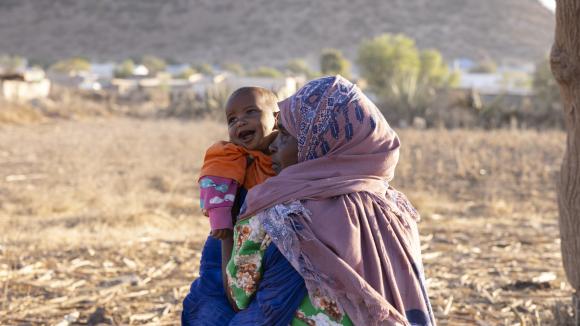 Mohamed y su madre Fadumo