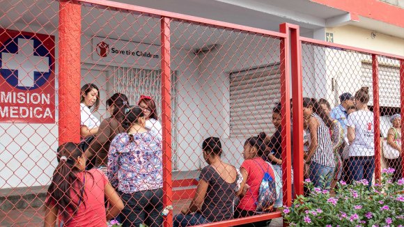 Clínica medica Save the Children en Colombia