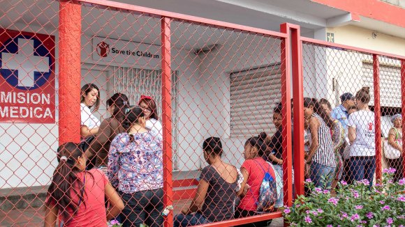 Clínica medica Save the Children en Colombia para migrantes Clínica medica Save the Children en Colombia