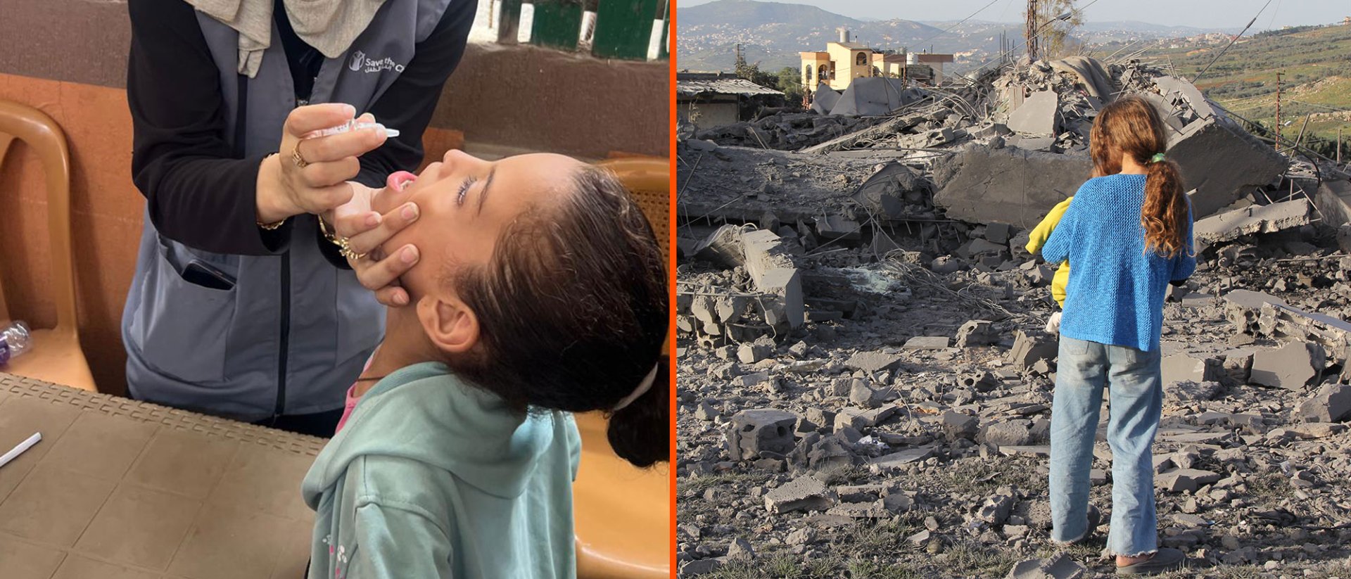 Gaza vacunación y el Líbano ataques Gaza vacunación y el Líbano ataques