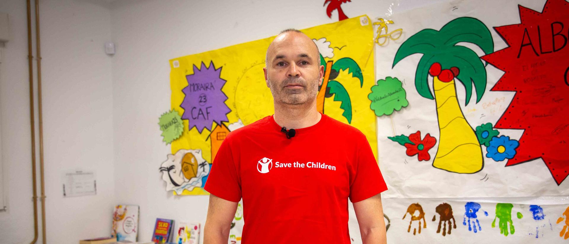 Iniesta Save the Children
