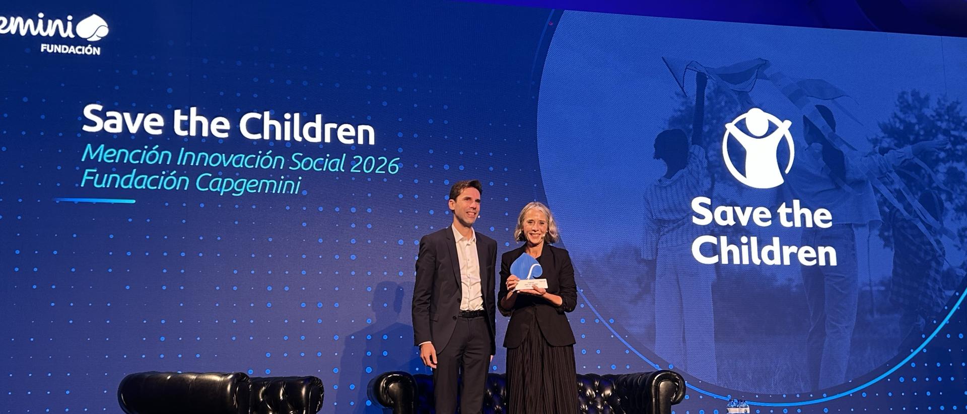 Save the Children premio Fundación Capgemini