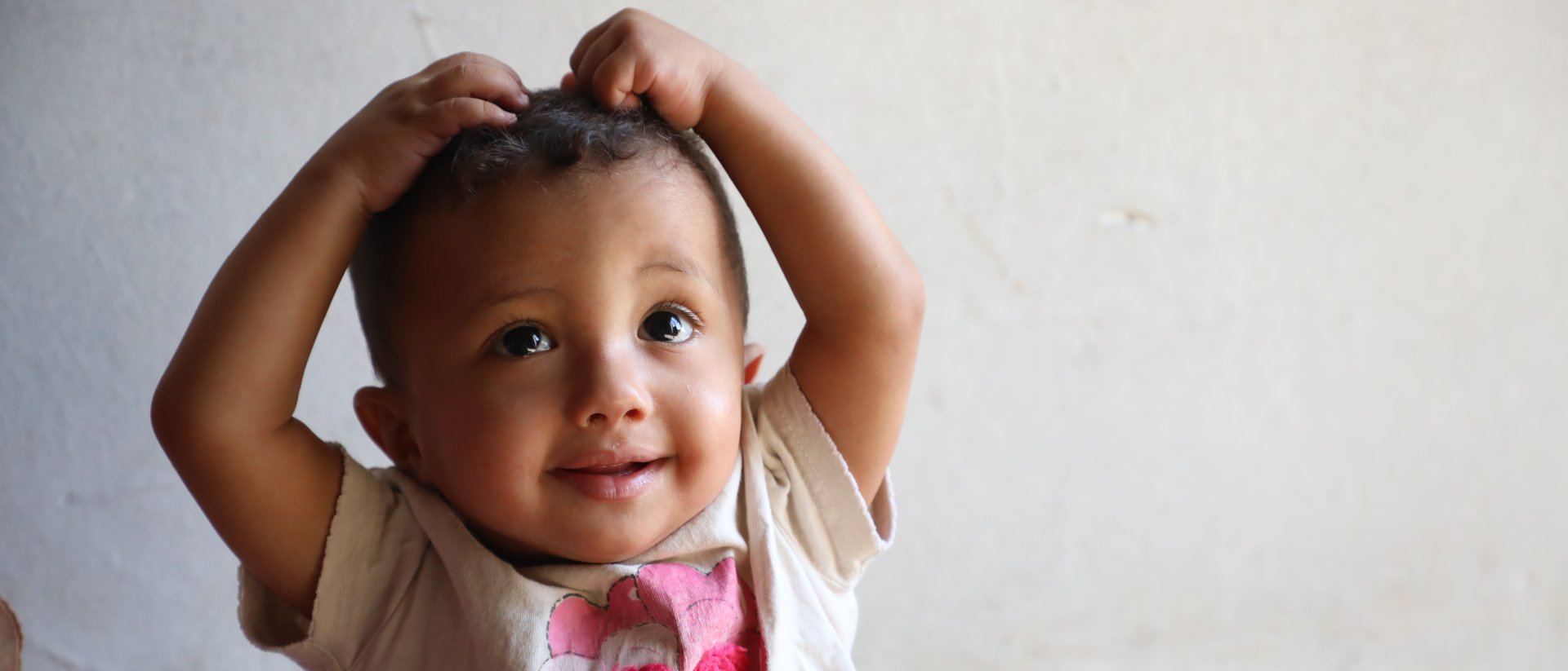 Bayan, niño de un año salvado de la desnutrición