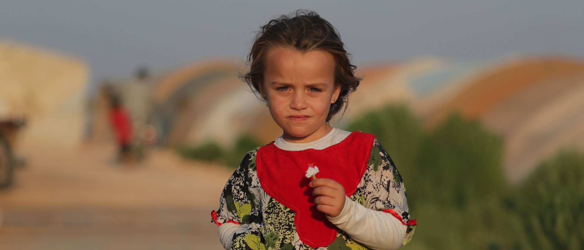 Abeer, una niña refugiada siria