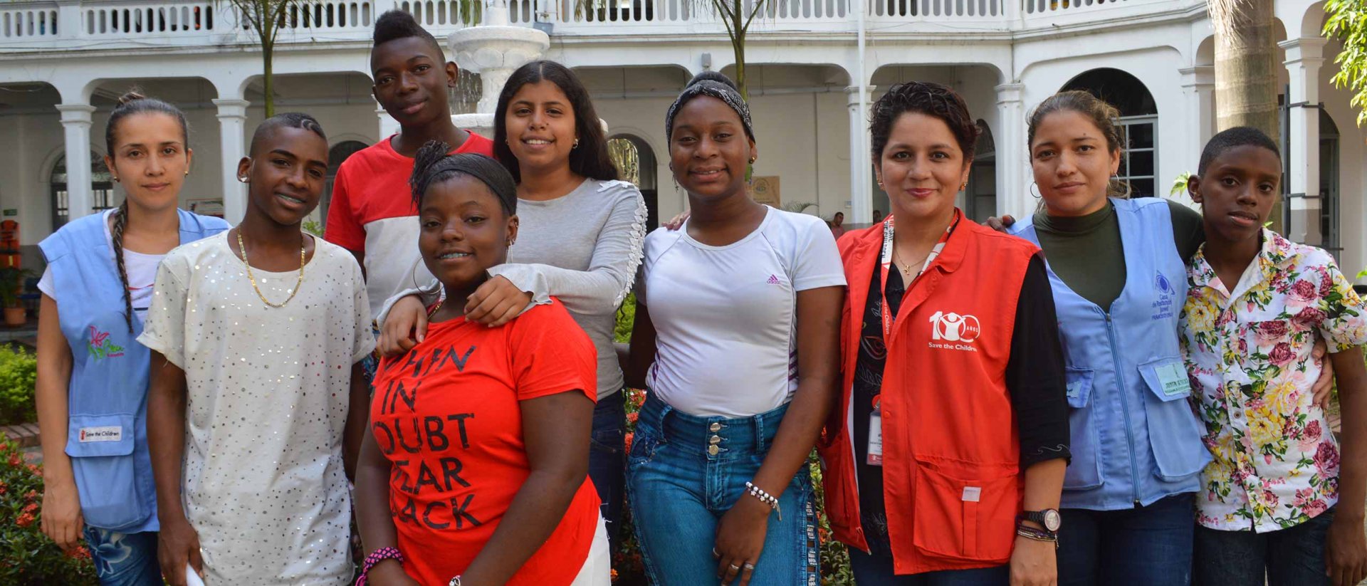 Colombia, proyecto con niños y adolescentes