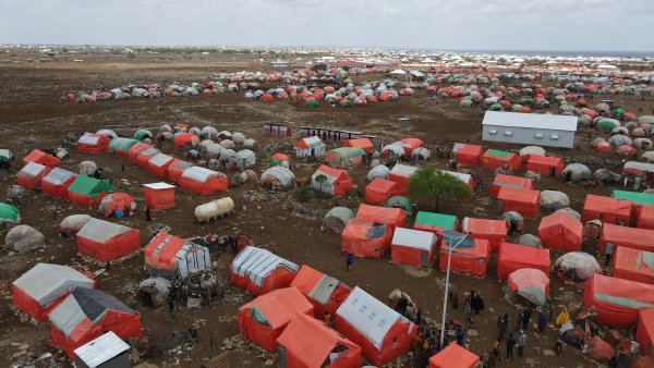 Campo de refugiados de Baidoa, Somalia