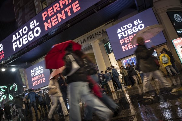 Alto el fuego por Gaza en Callao Alto el fuego