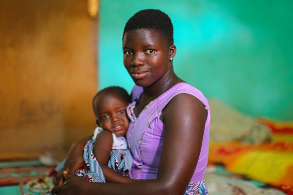 Koko y su hija de 2 años
