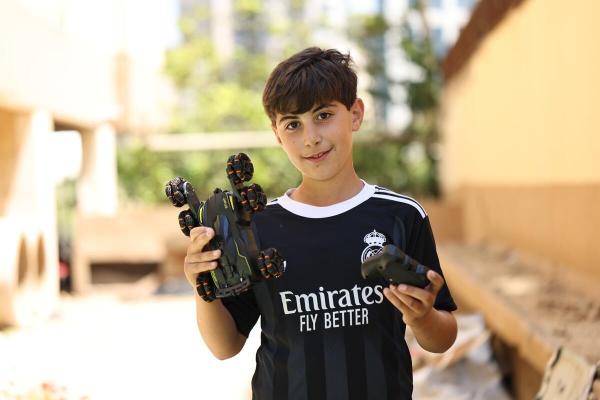 Wael, 10 años. Líbano