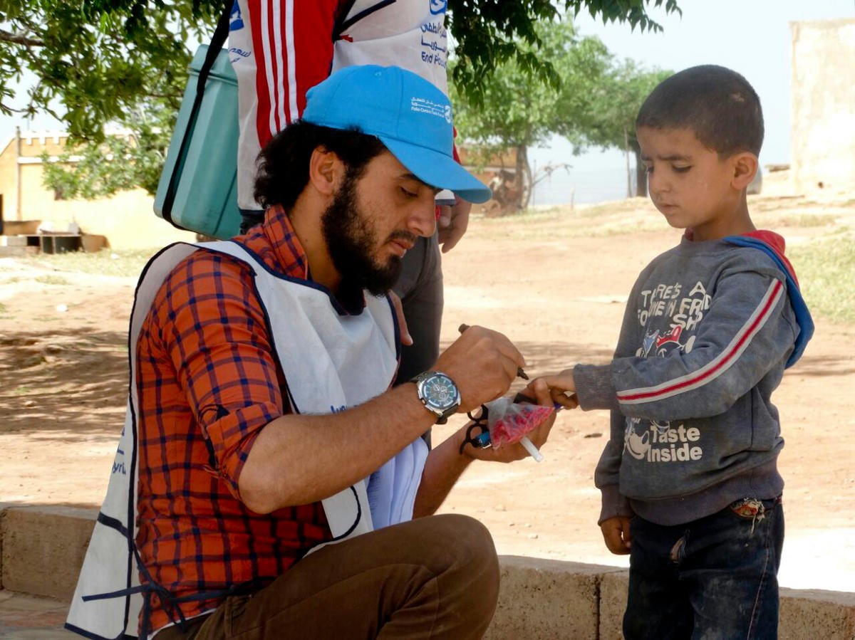Vacunas en Siria