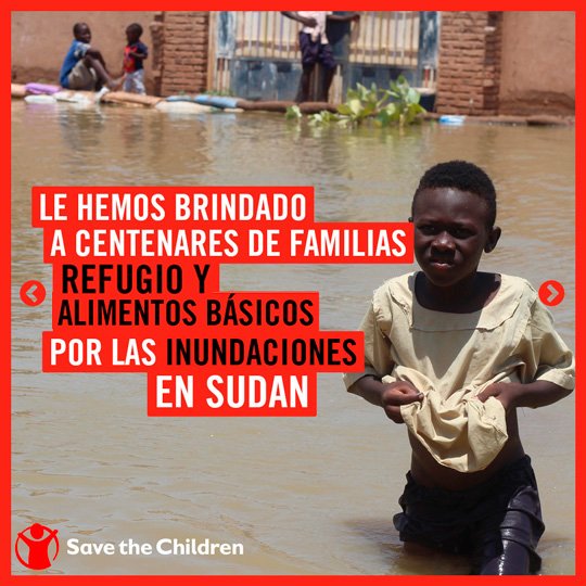 Inundaciones Sudan Ayuda humanitaria