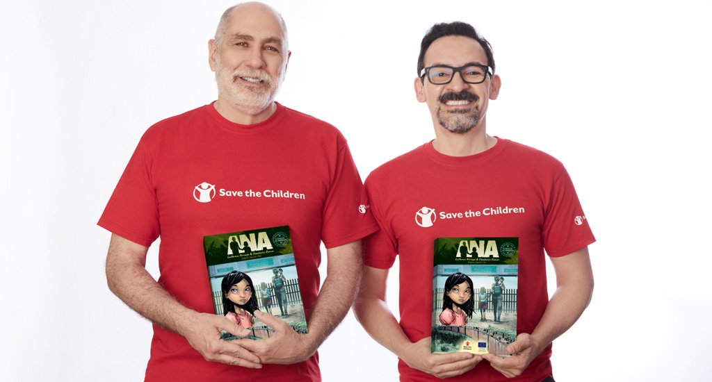 Autores Cómic Ana - Guillermo Arriaga y Humberto Ramos Autores Cómic Ana