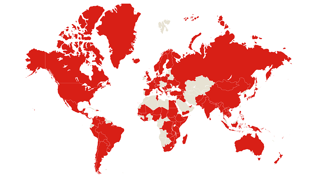 mapa países 2024
