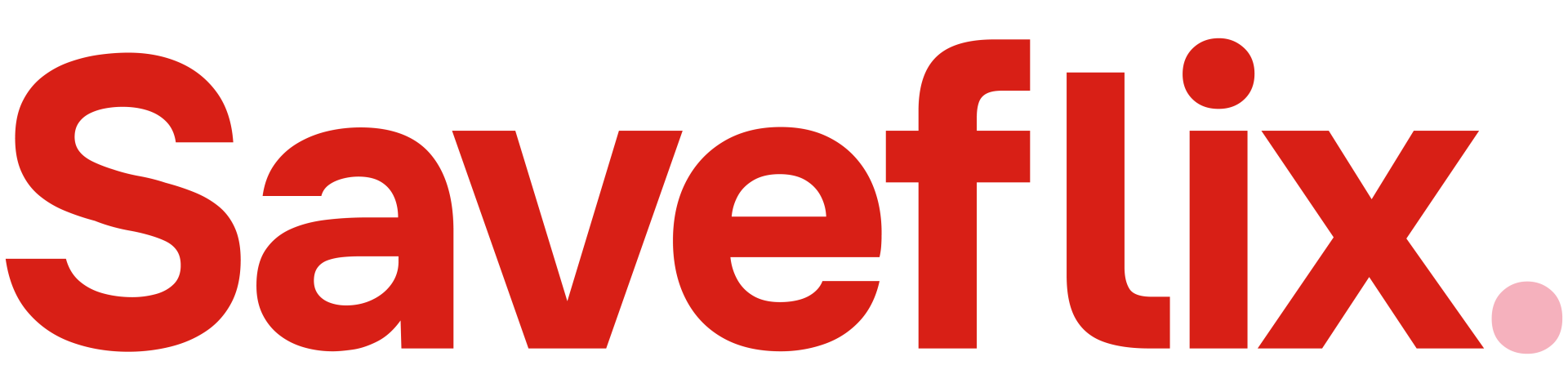 Logo de Saveflix, la suscripción de Save the Children