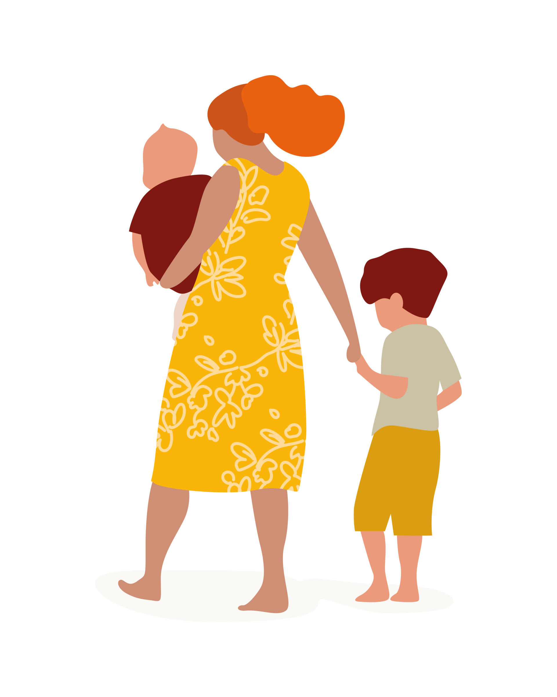 familia Andalucía Ilustración