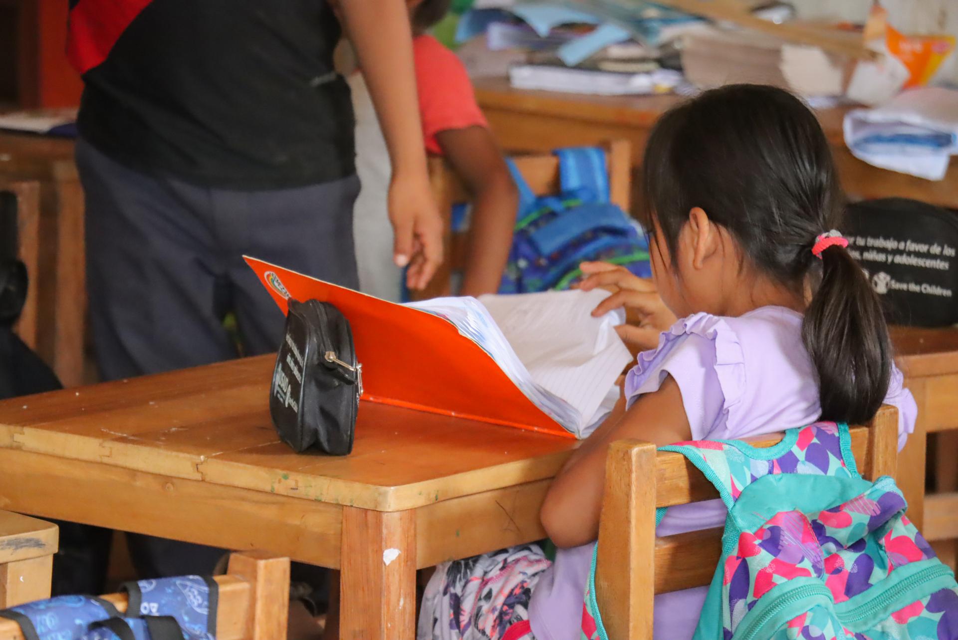 Educación en emergencias en Perú. Save the Children Save the Children educación en emergencias