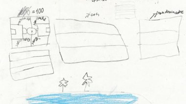 dibujo 1 nina dia de la infancia