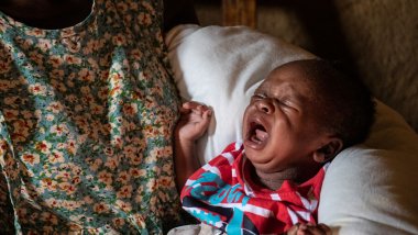Niña congolesa - ébola Niña en Congo