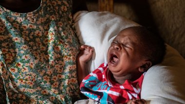 Niña en Congo