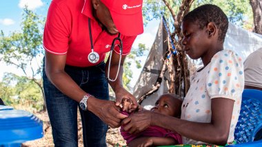 Mozambique medico de Save the Children