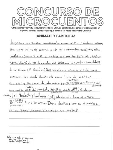 Microcuentos CRIA Barakaldo