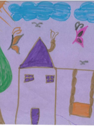 Dibujos niños y niñas de Gaza
