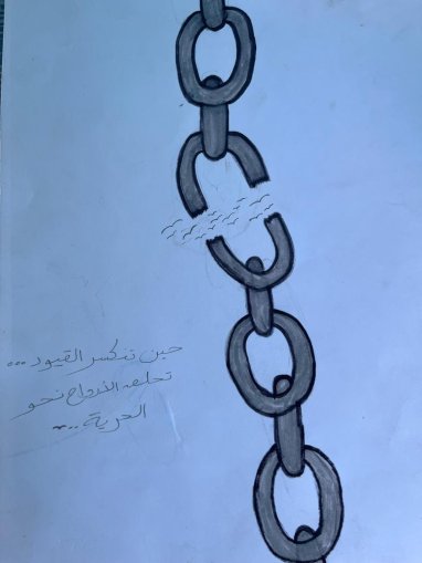 Dibujos niños y niñas de Gaza