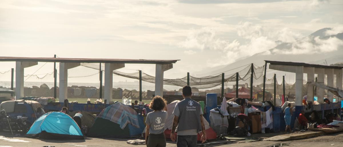 terremoto venezuela campamento
